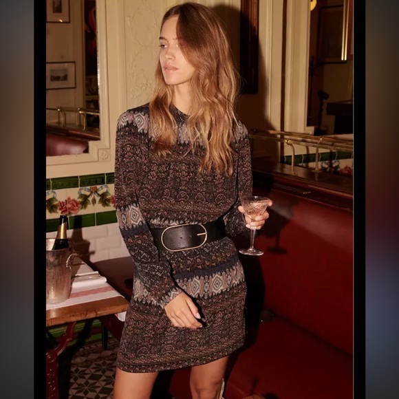 Vanessa Bruno Boho Santana Midi Dress